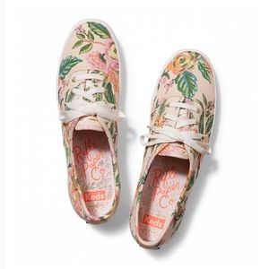 Anthropologie Rifle Paper Champion Sneakers
